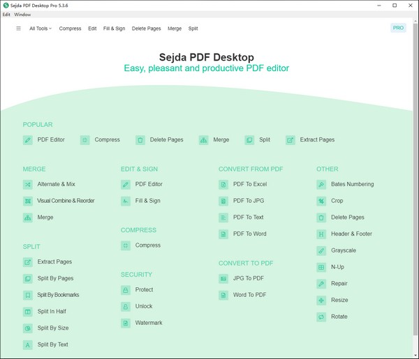 Sejda PDF Desktop ProV5.3.6