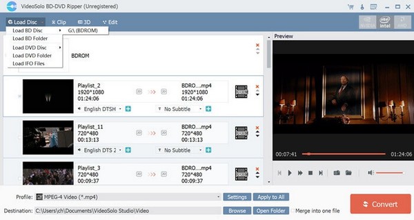 VideoSolo BD-DVD RipperV1.0.10