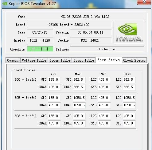 Kepler BIOS Tweakerv1.30