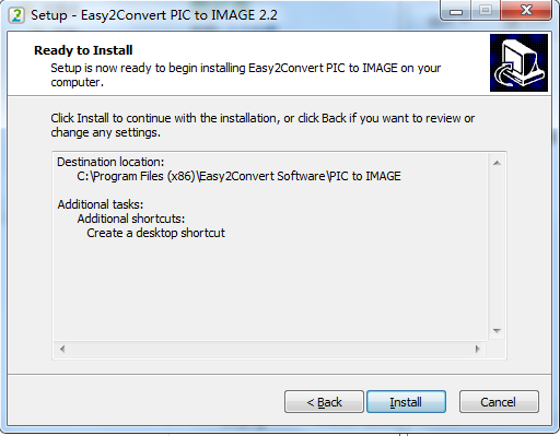 Easy2Convert PIC to IMAGEv2.2