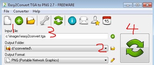 Easy2Convert TGA to PNGv2.7