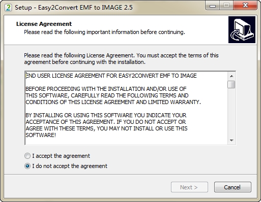 Easy2Convert EMF to IMAGEv2.5