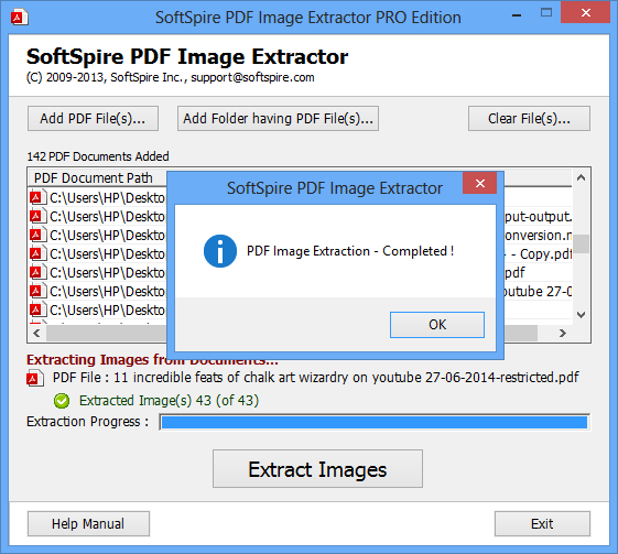 SoftSpire PDF Image Extractorv1.3.0.0