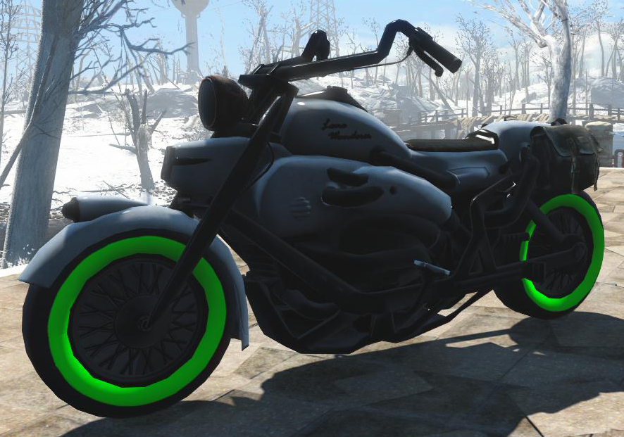 《辐射4》可驾驶的摩托车mod
