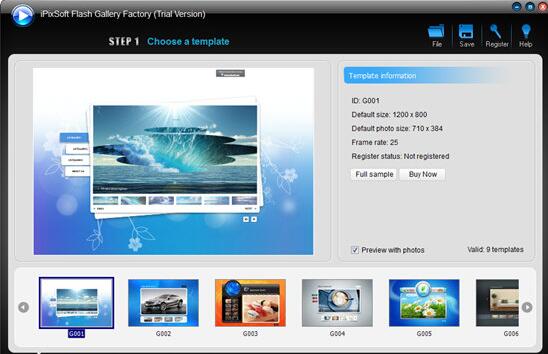 iPixSoft Flash Gallery Factoryv2.5.0.0