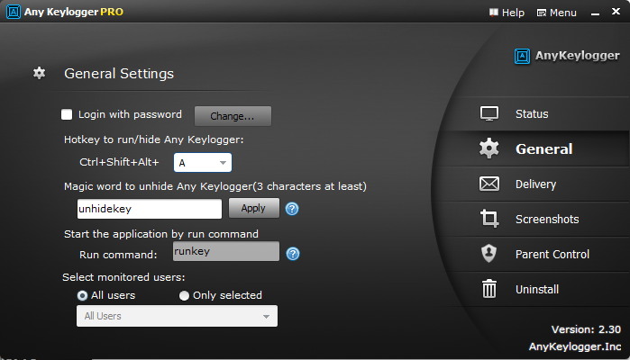 Any Keylogger ProV2.3