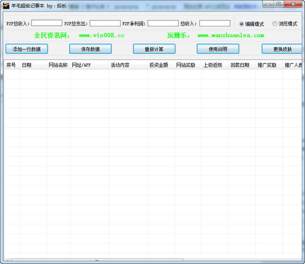 羊毛超级记事本v1.0