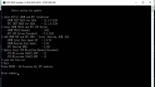 UEFI BIOS UpdaterV1.70