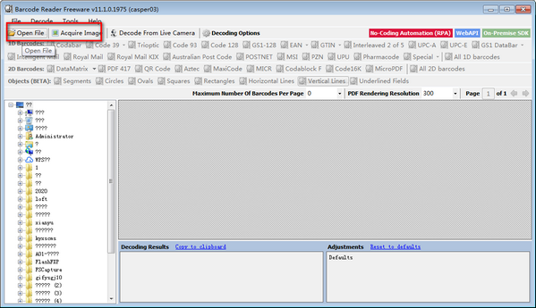 ByteScout BarCode Readerv8.25.1437