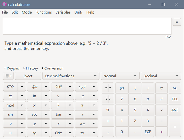 qalculatev4.5.1