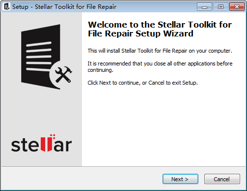 Stellar Toolkit for File RepairV2.0