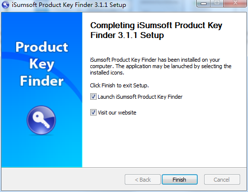 iSumsoft Product Key FinderV3.1.1