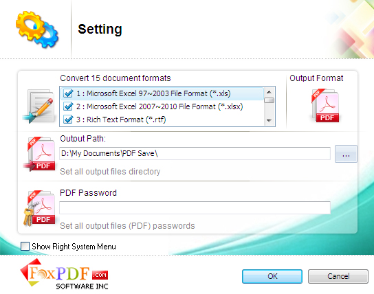 FoxPDF Email to PDF ConverterV3.0
