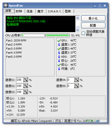 SpeedFan v4.52