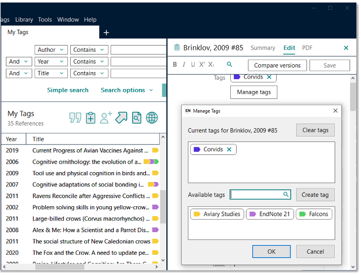 EndNotex9.3.3