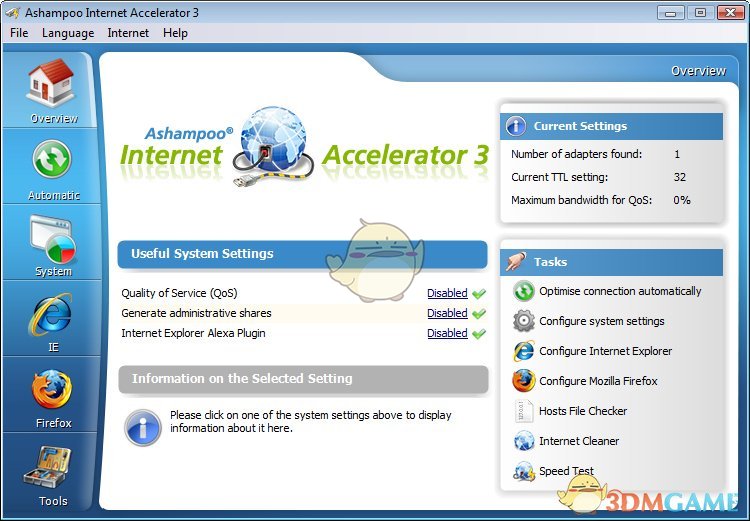 Ashampoo Internet Accelerator 3⁠