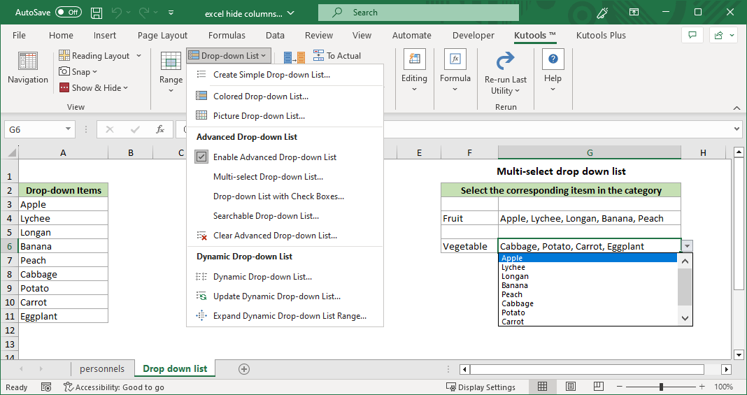 Kutools For Excel