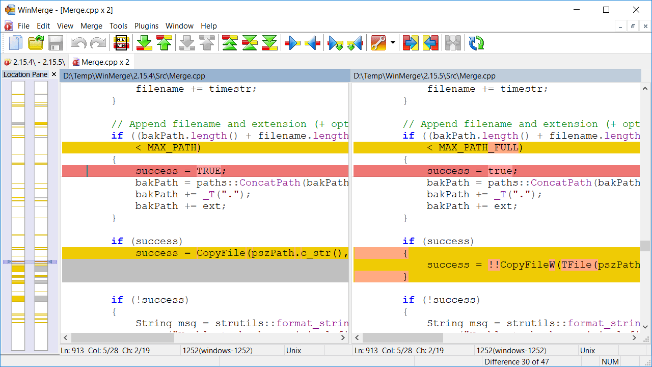 WinMerge-2.16.34-64位