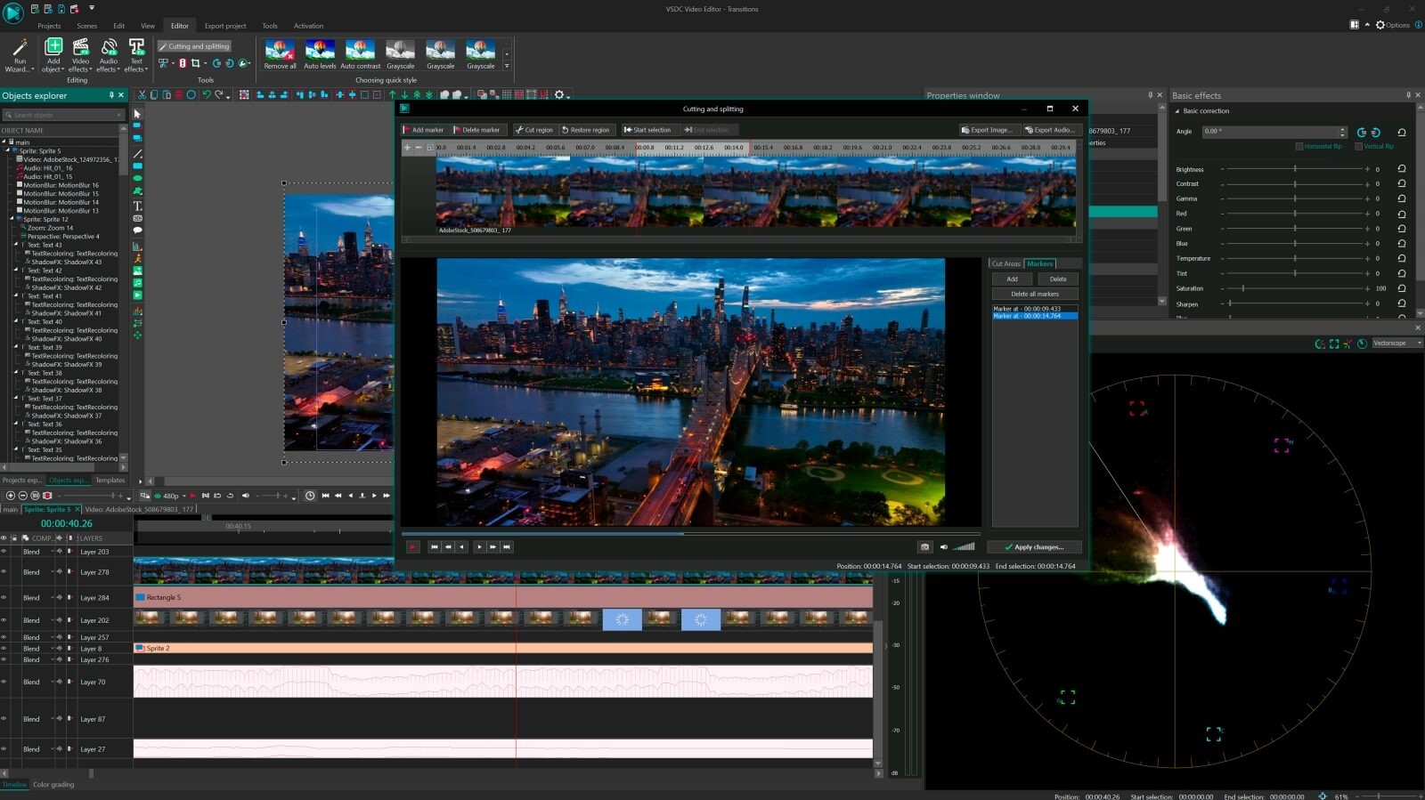 VSDC Free Video Editor 8.3.7.506