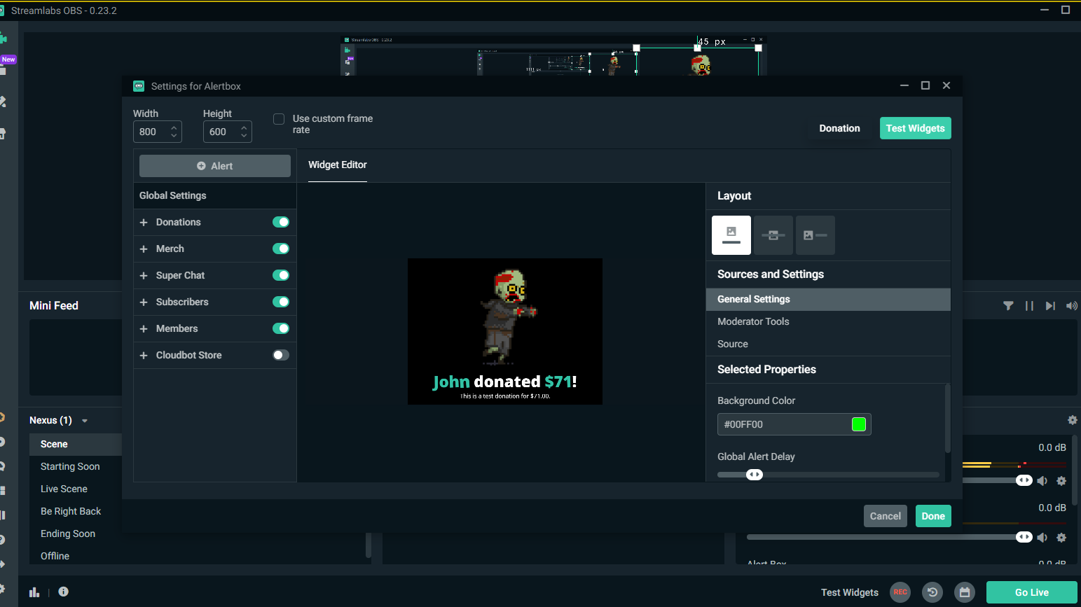 Streamlabs OBS1.8.4