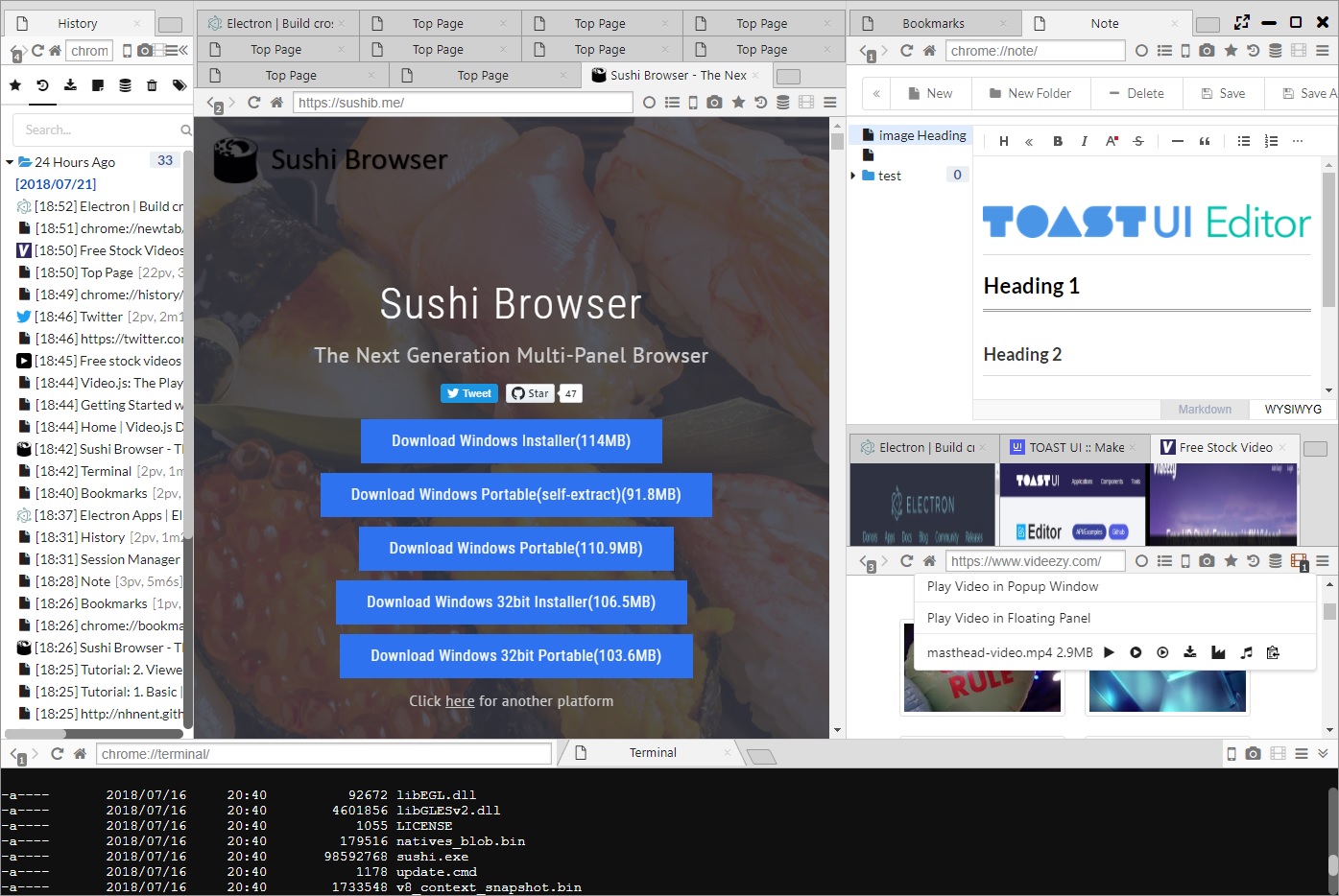 Sushi浏览器-0.30.0-x64免安装版
