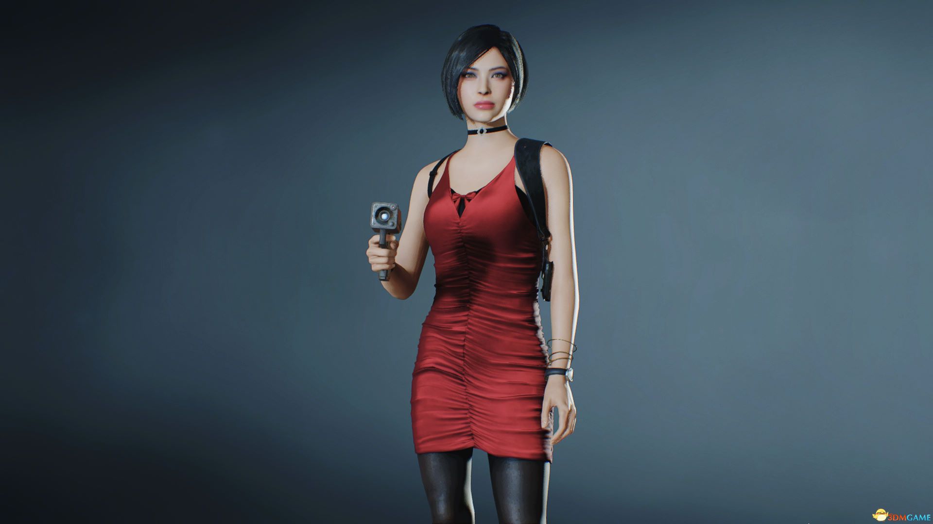 《生化危机2：重制版》红裙原装美颜小姐姐艾达MOD