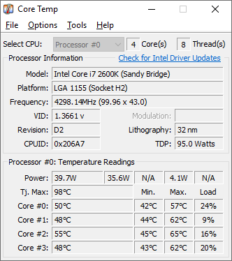 Core Temp 1.18.1