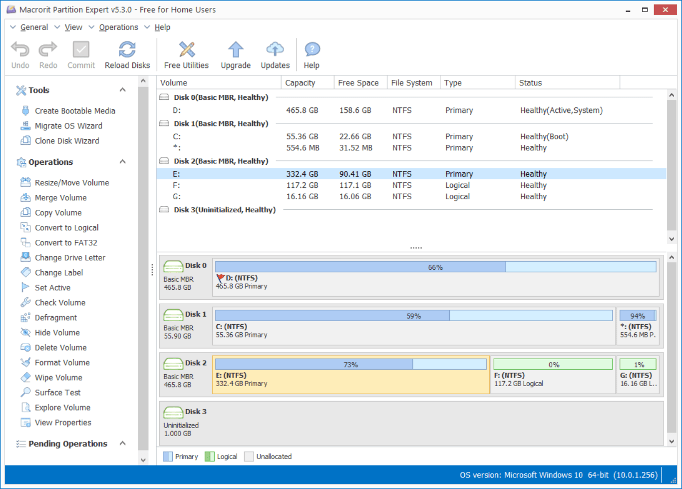 Macrorit Partition Expert Free Edition 8.0.0