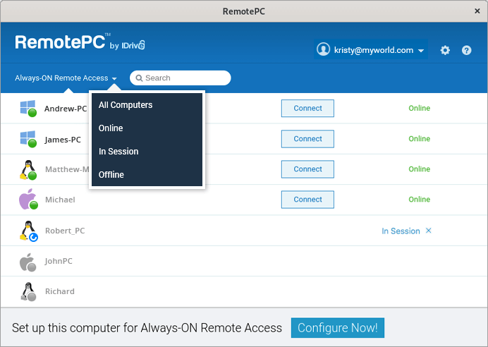 RemotePC 7.7.25