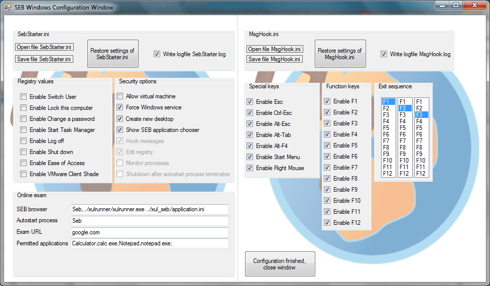 Safe Exam浏览器3.5.0