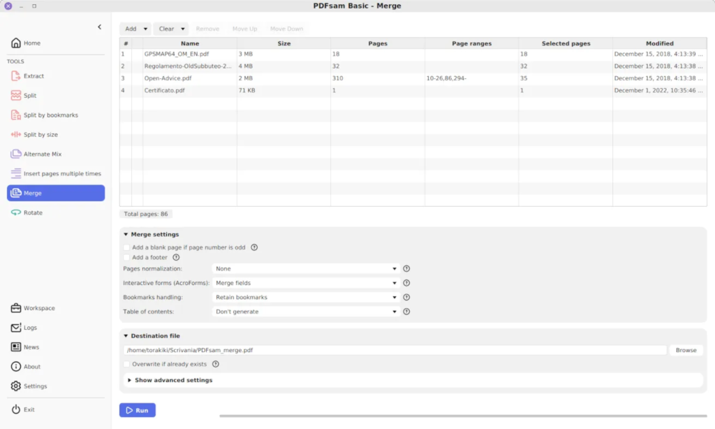 PDFsam基础版5.2.0