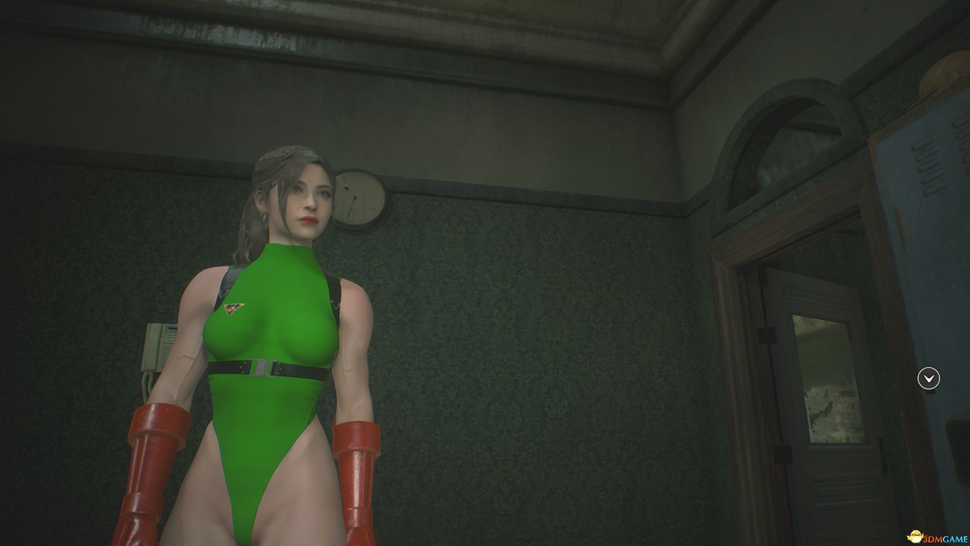 《生化危机2：重制版》艾达&克莱尔肌肉绿衣打手服MOD