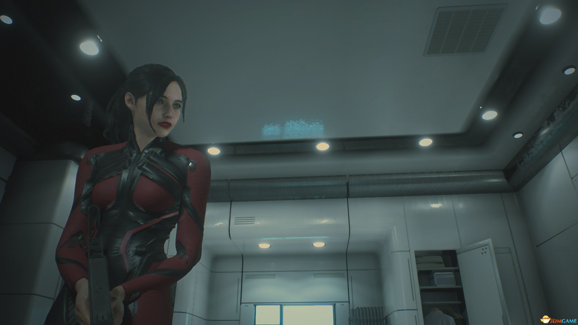 《生化危机2：重制版》艾达红色科幻风战衣MOD