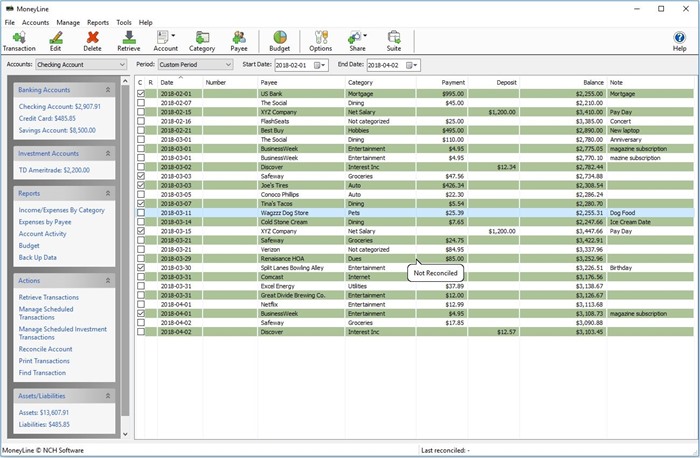 MoneyLine Personal Finance 4.02