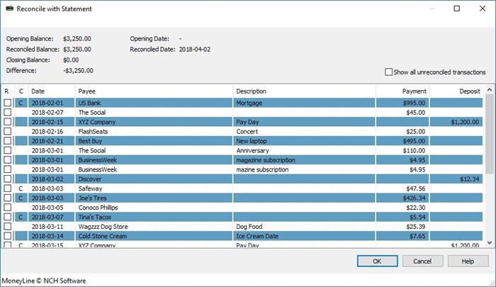 MoneyLine Personal Finance 4.02