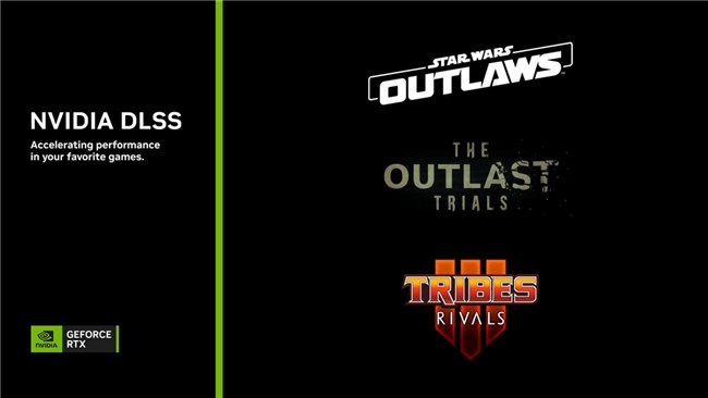 《星球大战：亡命之徒》于8月30发布，支持DLSS3等RTX技术 更多游戏将支持DLSS2