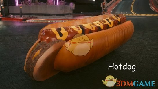 《赛博朋克2077》MOD|热狗摩托车|