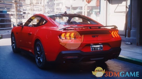 《赛博朋克2077》MOD|2024福特野马GT|