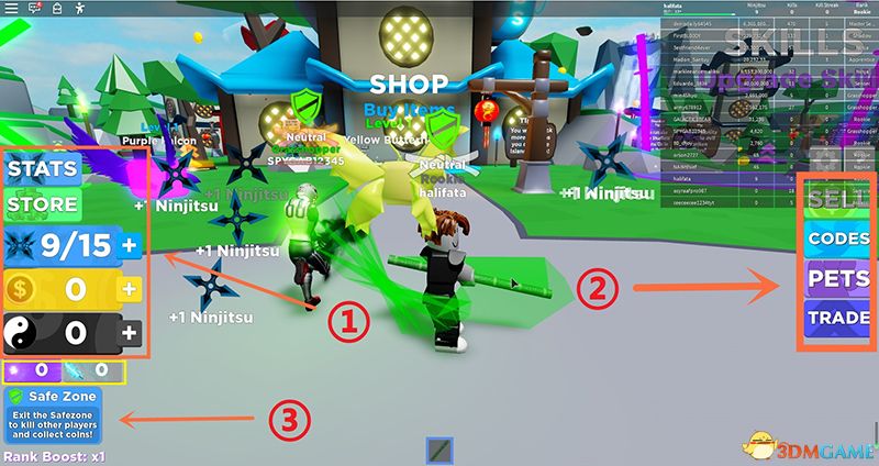 ޲˼Robloxָ ߴ˵NinJa Legendsͼָ