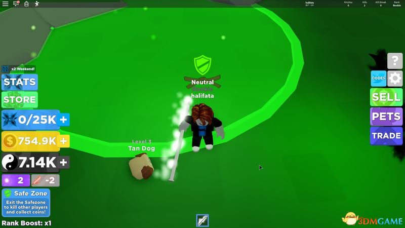 《罗布乐思Roblox》入门指南 《忍者传说NinJa Legends》图文上手指南