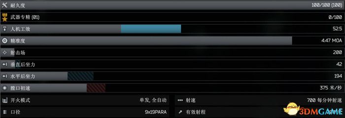 《逃离塔科夫》全武器图鉴 全武器外观及属性参数一览