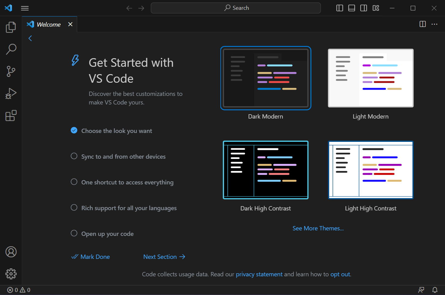 Visual Studio Code最新版