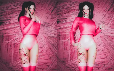 《赛博朋克2077》舒适的紧身连衣裤MOD