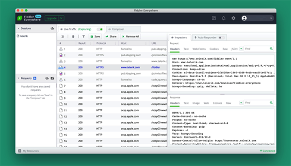 Fiddler Everywhere Mac版