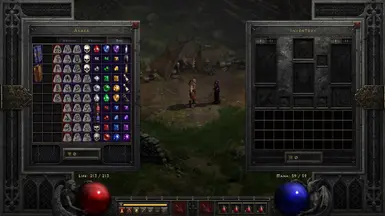 《暗黑破坏神2：重制版》符文和宝石商店MOD