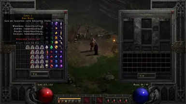 《暗黑破坏神2：重制版》符文和宝石商店MOD