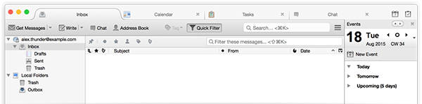 Mozilla Thunderbird Mac版