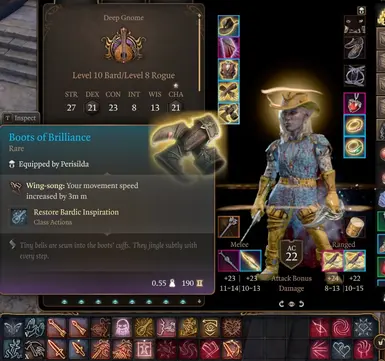 《博德之门3》MOD|吟游诗人再平衡|下载