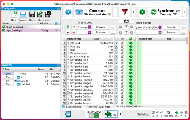 FreeFileSync Mac版