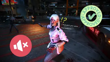 《赛博朋克2077》MOD|静默阻止|下载